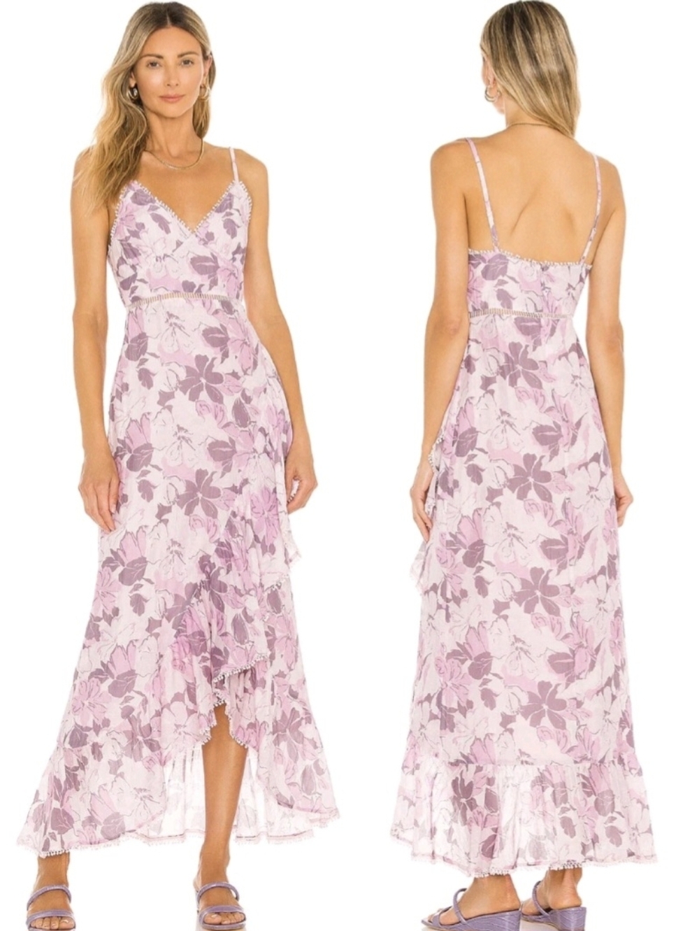 tularosa Victoria Dress in Lyla Tropical Florallong maxi dress size small